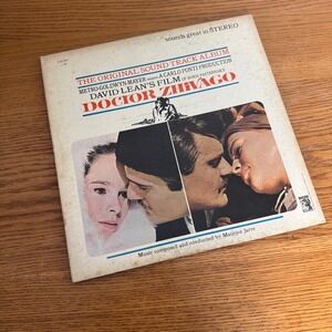 Doctor Zhivago Original Sound Track Album Vinyl Record Maurice Jarre MGM‎ Stereo